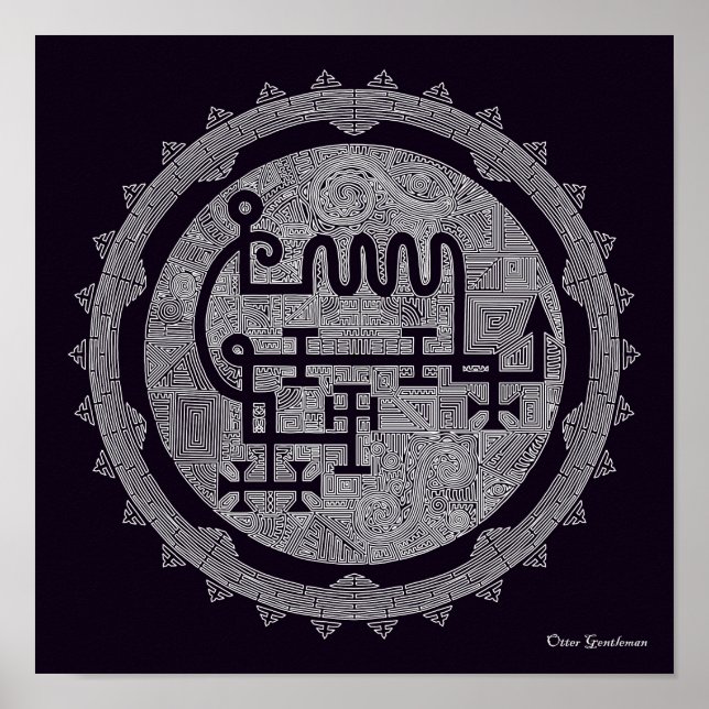 Poster Sigil of Mammon (Frente)