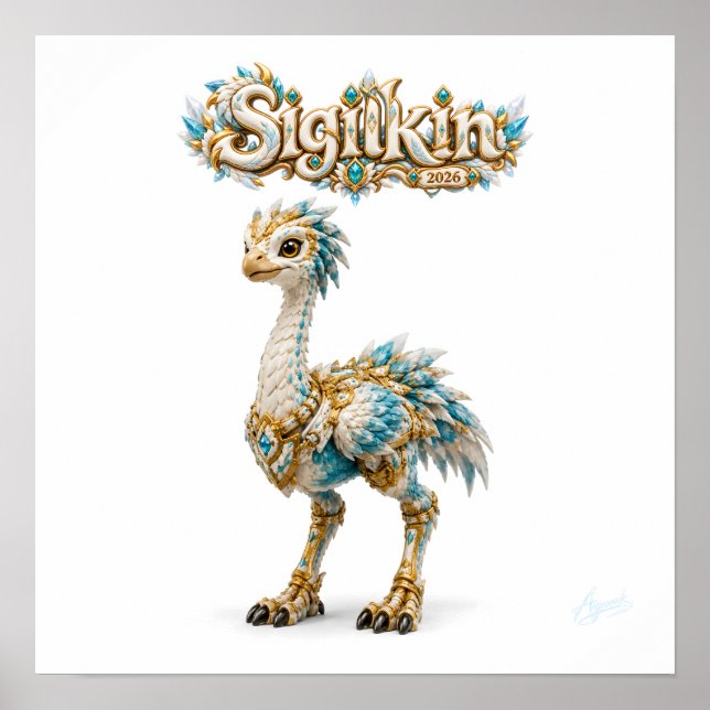 Poster Sigilkin — Plumaris (Frente)