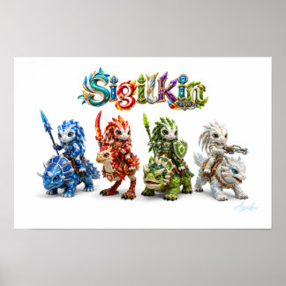 Poster Sigilkin — Segunda Legião de Cavaleiros