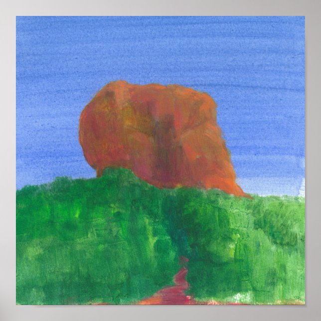 Pôster Sigiriya Rock (Frente)