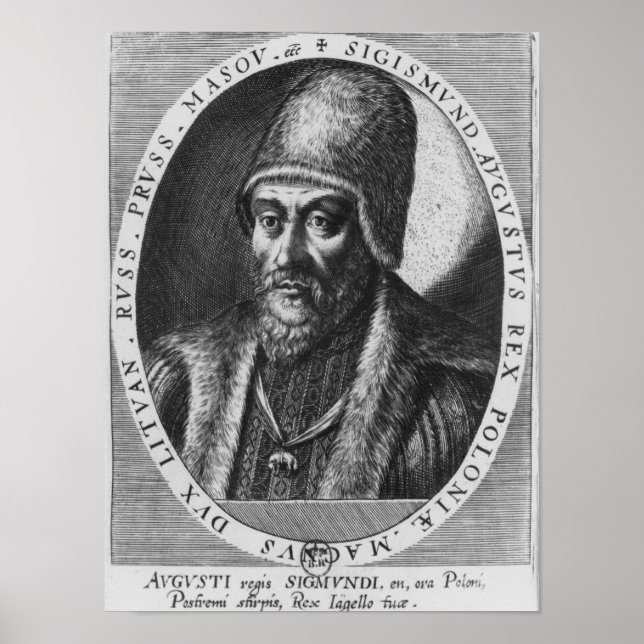 Pôster Sigismund Augustus, Rei de Polônia (Frente)