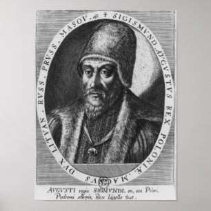 Pôster Sigismund Augustus, rei do Polônia
