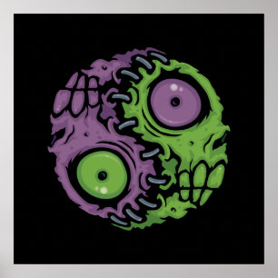 Poster Sigla de Zombie Yin Yang