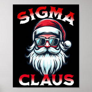 Poster Sigma Papai Noel Natal Divertido