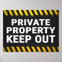 Sign Out da Propriedade Privada