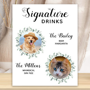 Poster Signature Bebe Pet Wedk Cocktail