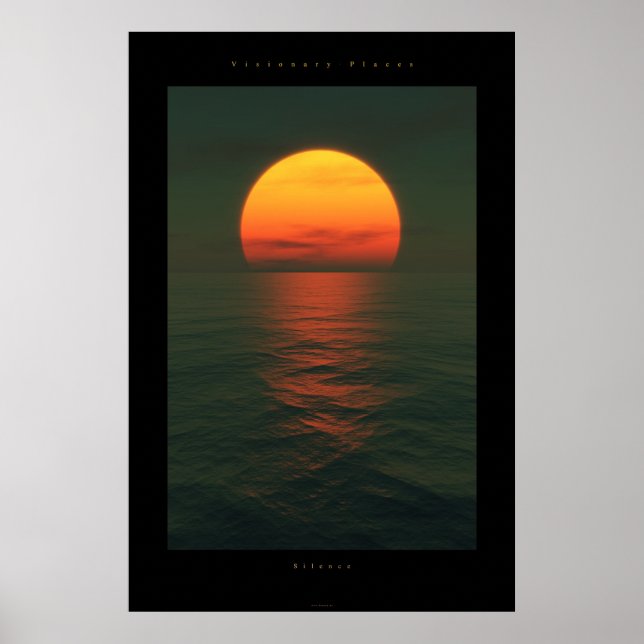 Pôster silêncio (Frente)