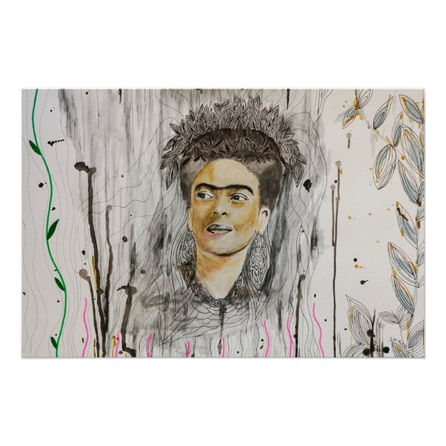 Pôster Silêncio e Cor (Frente)