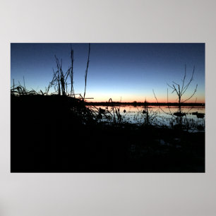 Pôster Silêncio no cego de Duck do Arkansas