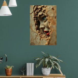 Poster Silêncio rachado: Verdade Porcelana