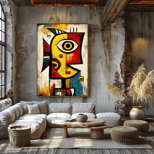 Poster Silent Current — Contemporary Abstract Expression (Criador carregado)