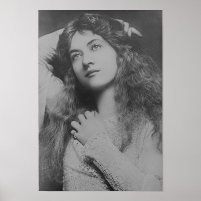 Pôster Silent Film Star Maude Fealy (Frente)