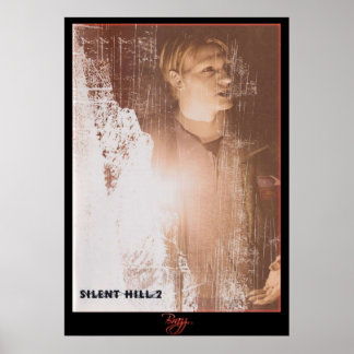 Poster Silent Hill 2 - James Sunderland Desert Red Neo