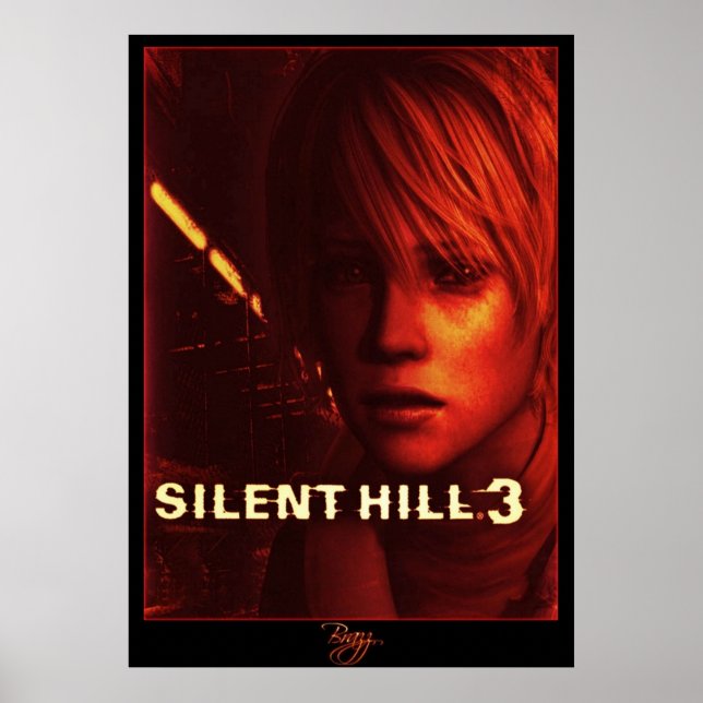 Poster Silent Hill 3  Box Art Cover Red Version  (Frente)