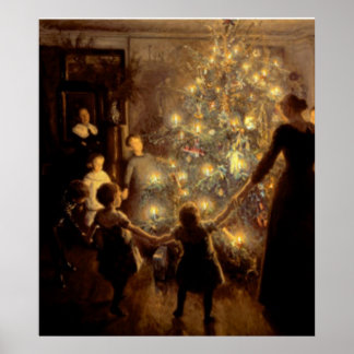 Poster Silent Night 1891