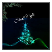 'Silent Night' Estrellas Azules