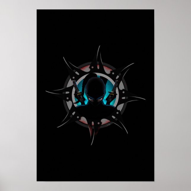 Poster Silent Ninja (Frente)