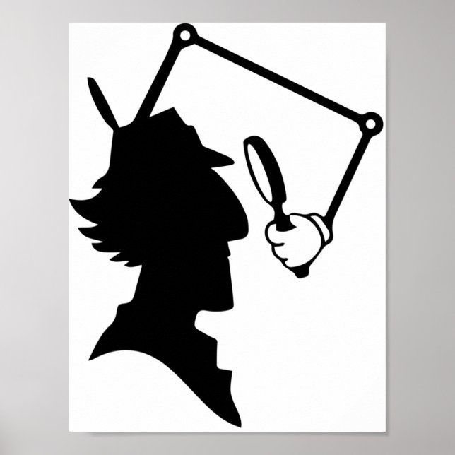 Poster Silhouette Gadget (Frente)
