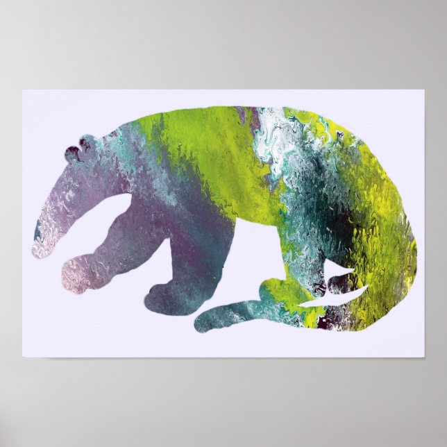 Poster Silhueta de antena (Frente)