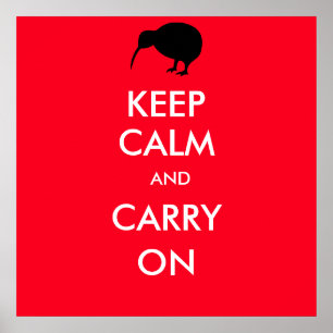 Pôster Silhueta KIWI