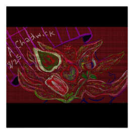 Pôster Silly Comic Glossy Poster