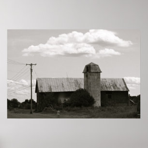 Poster Silo e celeiro