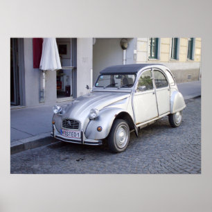 Pôster Silver Citroën 2CV