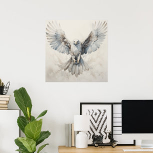 Poster Silver Spirit Hawk