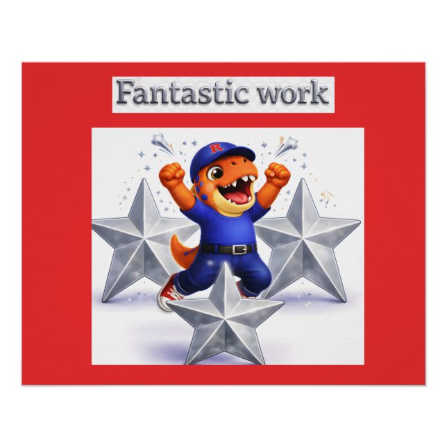 Pôster Silver star celebration poster (Frente)