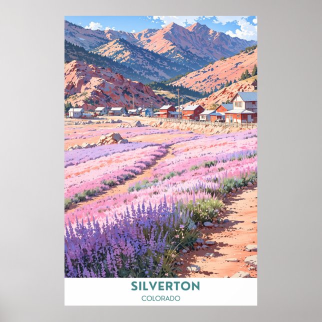 Poster Silverton - Colorado (Frente)