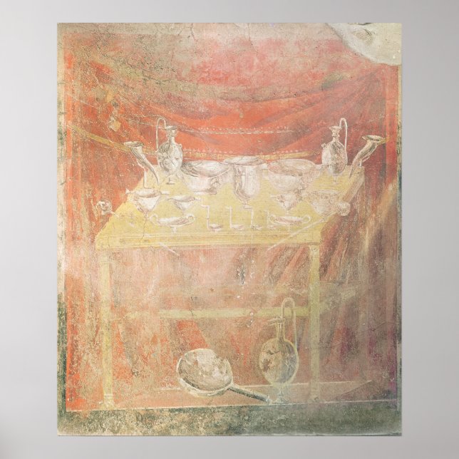 Poster Silverware on a table (Frente)