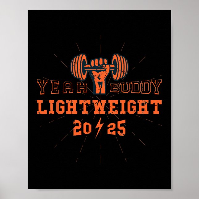 Poster Sim Buddy Lightweight 2025 Gym E Bodybuilding M (Frente)