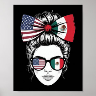 Poster Sim Eu'm Ambos Orgulhosos E Mexicanos Fl