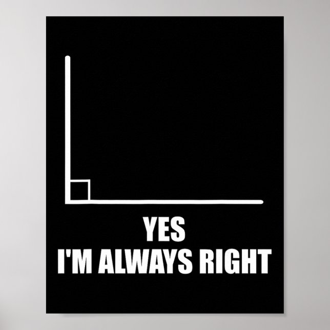 Poster Sim, eu sou sempre professor de matemática certo M (Frente)