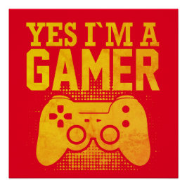 Pôster sim, eu sou um jogador