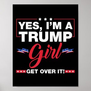 Poster Sim, Eu Sou Uma Garota Idiota Que Supera As Eleiçõ