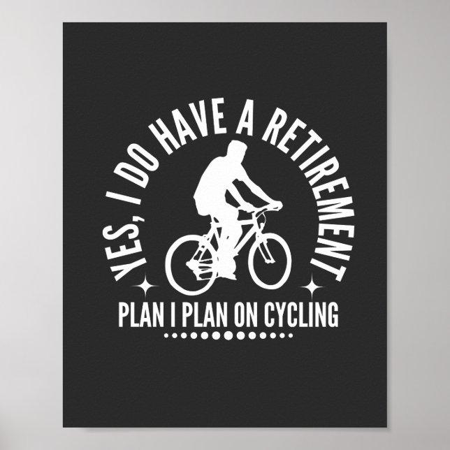 Poster Sim, Eu Tenho Um Plano De Aposentadoria Eu Planejo (Frente)