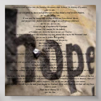 PÔSTER SIM, PODEMOS