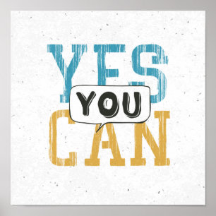 Poster Sim Você Pode