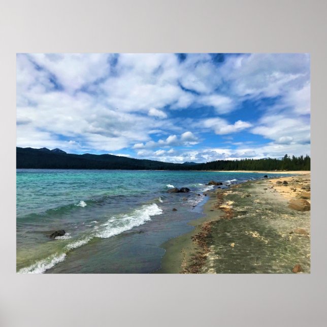 Poster Simax Bay em Crescent Lake, Oregon (Frente)