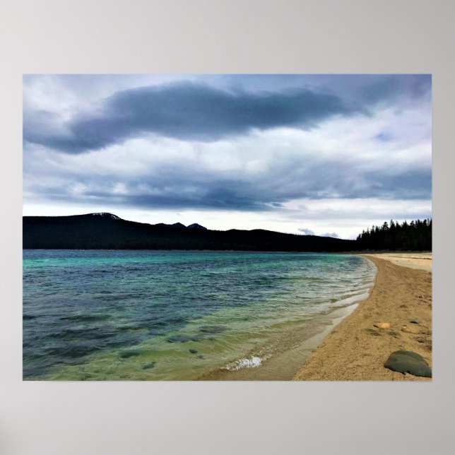 Poster Simax Bay em Crescent Lake, Oregon (Frente)