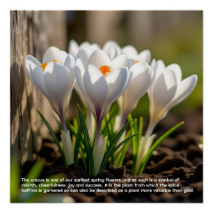 Pôster Simbolismo do Crocus