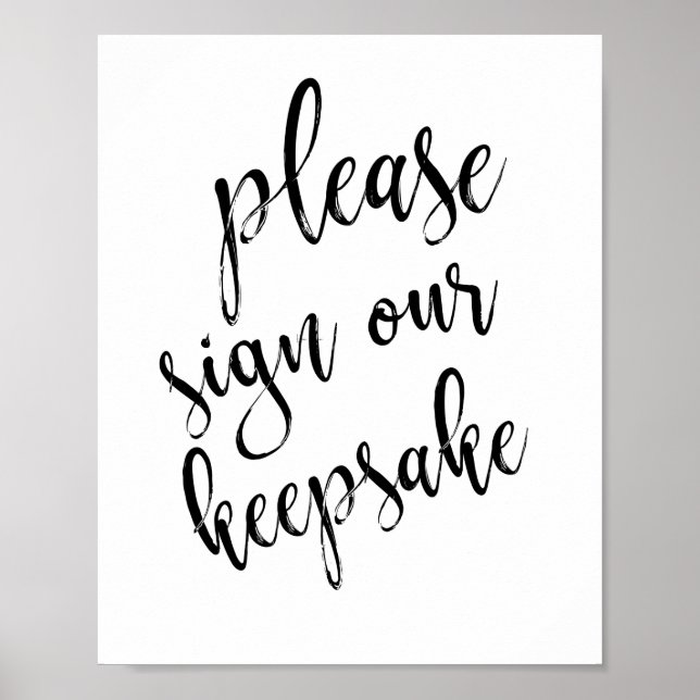 Poster Símbolo 8x10 do livro convidado do alternativo pre (Frente)