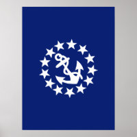 Símbolo Anchor de Sinalizador de Iate - Estrelas e