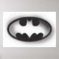 Símbolo Batman | Logotipo de meio-tom
