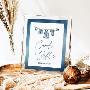 Poster Símbolo Blue Jean Baby Cards & Gifts