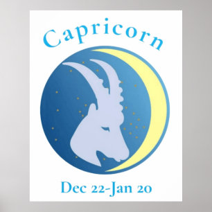 Poster Símbolo Capricorn Thunder_Cove