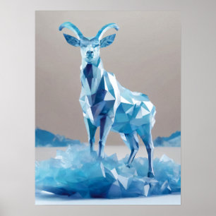 Poster Símbolo Capricorn Zodiac