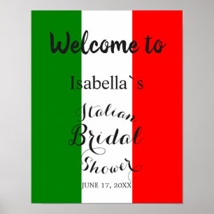 Poster Símbolo Chá de panela italiano moderno