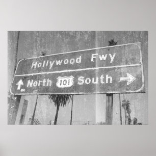 Pôster Símbolo da Freeway Hollywood